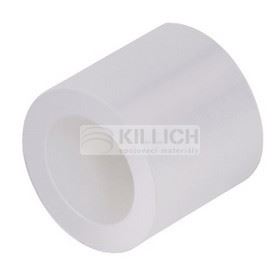 Round plastic spacer 3.1x6x5 PA 6.6 WHITE