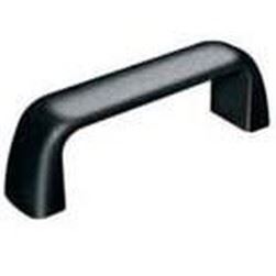 Black thermoplastic handle 110 mm smooth surface