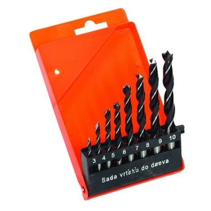 Drill-set for wood 3-10 plast 8pcs