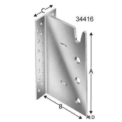 joist and support bracket BT4-240-B