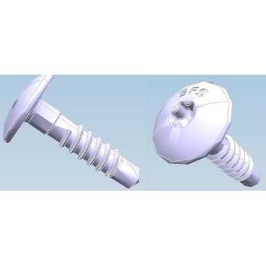 4.8x19 A2 STAINLESS STEEL COR-TEN flat head SLA3/6-S-D12 TORX