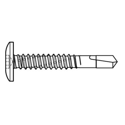 5.5x37 A2 STAINLESS STEEL Self-drilling pan head screws TORX 25