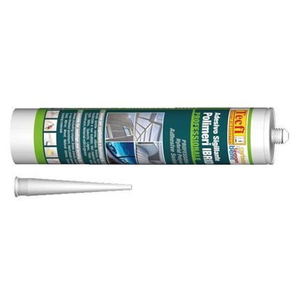 Professional silane-terminated MS Hybrid polymers based adhesive or sealant Tecfi white 290ml
