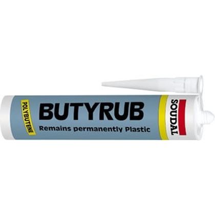 Butyrub sealant Soudal 600ml white