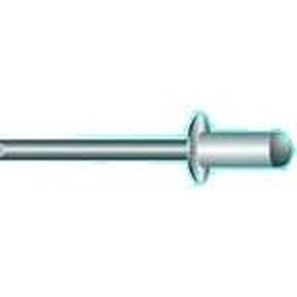 Blind rivet 4.0x08 ROT Al/St RAL 3009