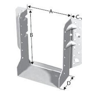 70x125 Joist hanger SBE 09122
