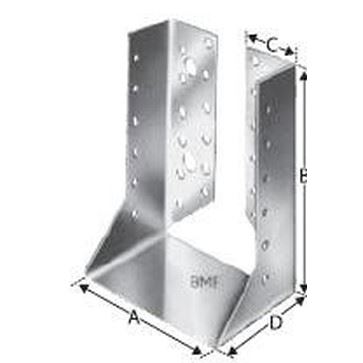 80x80x80 Joist hanger BV/T 11-25/80