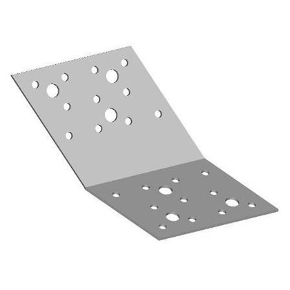 80x87x63 left angle of 135 ° heat zinc BV / p 05-17/80