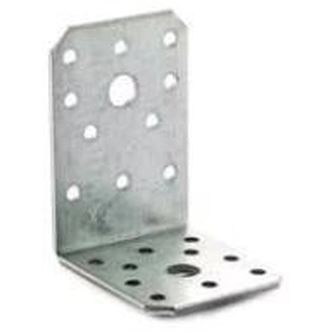 Angle bracket 55x60x80x3.0mm BLUE ZINC joining KL7