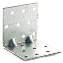 Angle bracket 40x40x40x1.5mm BLUE ZINC reinforced nail plate KMP1