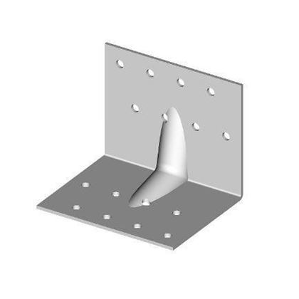 70x70x60 ZINC Angle bracket, ripped BV/Ú 05-12/60