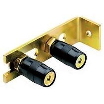 Plate 2 Rollers for sliding door grill profile