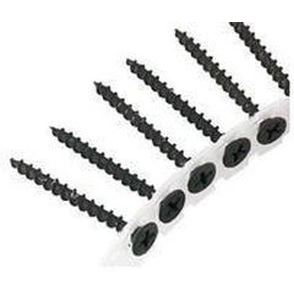 3.9x35 BLACK PHOSPATED Collated Drywall Screw Coarse Thread PH2