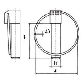 7.0x42 Linch pins DIN 11023