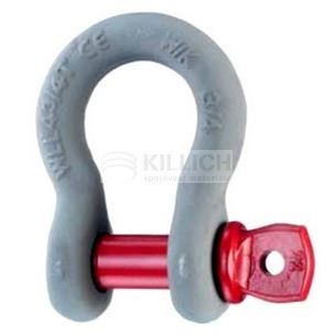 High tensile bow shackle 6 8 HOT DIP GALVANIZED WTT 500 kg