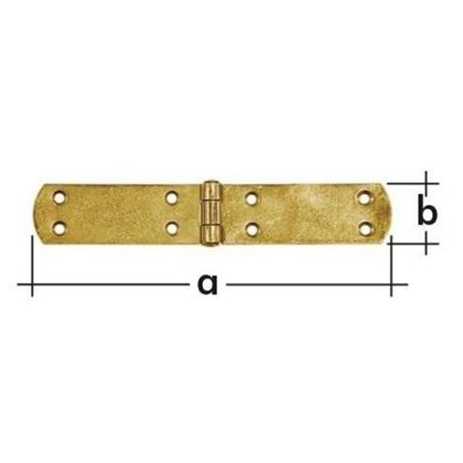 ZF 250 French hinge 250x38x2.5mm
