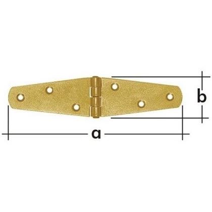 ZTS 150 Rising hinge 150x35x2.0mm