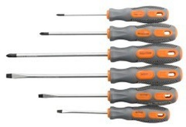 Screwdriver Set 6-piece with the wall bracket
