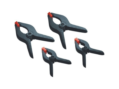 Set of plastic clamps the 16-piece, 5 dimensions