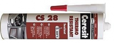 Heat Resistance Silicone Sealant 280ml CS28 red