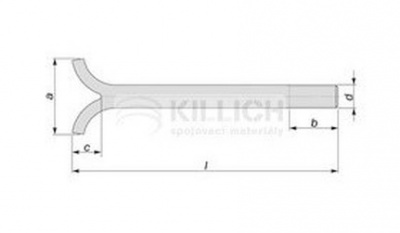 M20x400 PLAIN Masonry bolts DIN 529 C