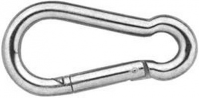 6x60 A4 STAINLESS STEEL Spring hook DIN 5299C