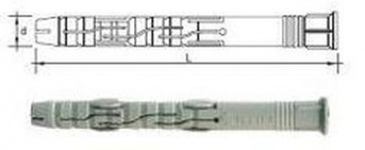 10x80 RM Expansion plug