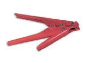 Fastening and cuttind steel tool for nylon cable ties, with cutting device (cable tie width max 9.5, thickness max. 2.3)