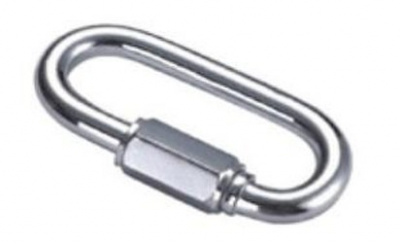 6x60 ZINC Quick link with nut