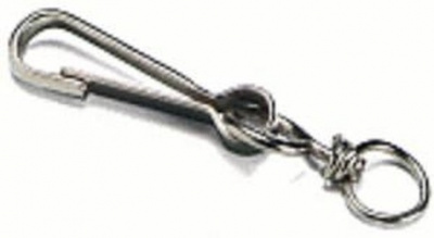 Simplex hook with ring NICKEL