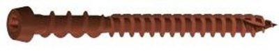 screw 6x120 for outdoor use KKT brown TX 20