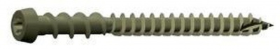 screw 5x80 for outdoor use KKT green TX 20