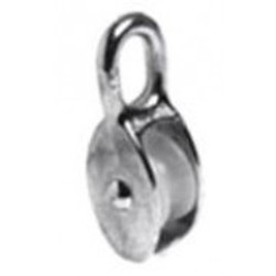 Pulley with nylon coil ZINC 8/30