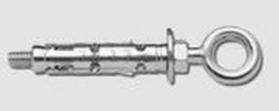 M6x55 Metal anchor KOS-O eye screw 10x45