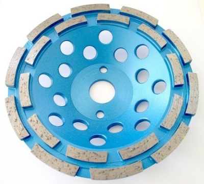 180 Diamond cup grinding wheels, double row of segments DH180