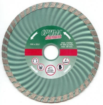 115 Diamond cutting wheel for concrete and building materials SWT115
