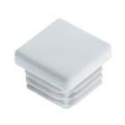 40x40 Ribbed Square Inserts WHITE