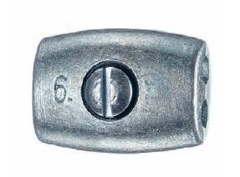 5 ZINC Oval Wire rope clip