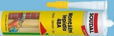 Assembly glue A48 Soudal 310 ml AFTER EXPIRATION DATE