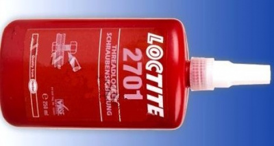 Loctite 2701 Glue 250ml high strength, especially for chromated surfaces Threadlocker