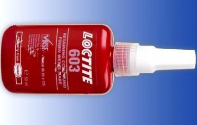 Loctite glue 603 50ml high strength, oil tolerant retainer