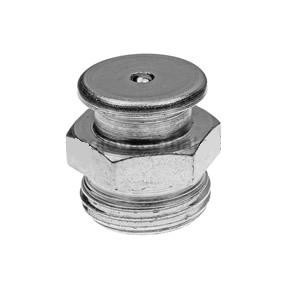 G1/8 SW 17 A2 STAINLESS STEEL Lubricanting nipples, buton head, OPEN DIN 3404A