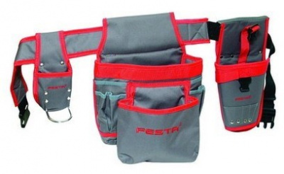 Mounting belt with 20 pockets