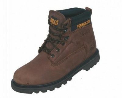 Footwear ROAD GRAND leather, brown, size 9,5/44