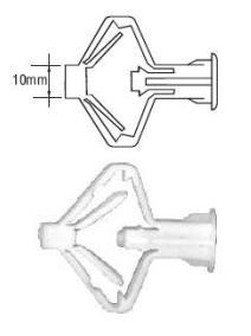 8x40 Plastic cavity anchor KHD