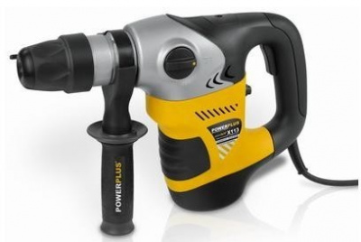 Rotary hammer drill 5kg 1.100W yellow (case)