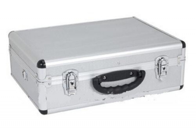 Silver Aluminium case 460x330x160mm
