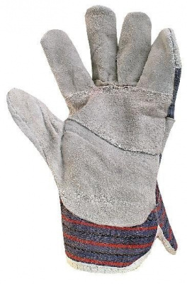 Gloves FALCO comb. split leather size 10