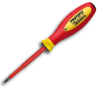PH2x100 Screw driver PROTOP red-yellow