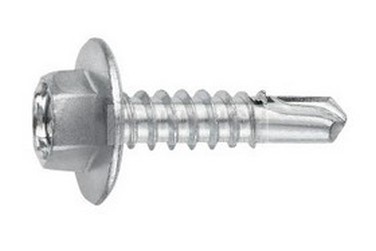 5.5x34 ZINC Self-drilling hexagon head screws with collar SD-H15